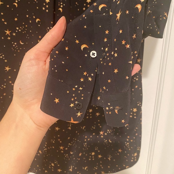 Sezane Boy Shirt in Stars and Moon Print - Picture 10 of 11